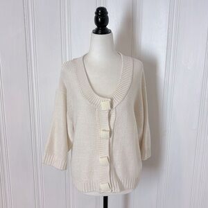 VANGO vintage cream cardigan